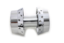 Load image into Gallery viewer, Wheel Hub with 25mm Bearings Chrome 2008 / UP FLT Dual disc without ABS
