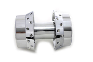 Wheel Hub with 25mm Bearings Chrome 2008 / UP FLT Dual disc without ABS