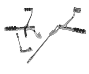 Forward Control Kit Chrome Sportster 2014 / Later* Comfort Ride Pegs