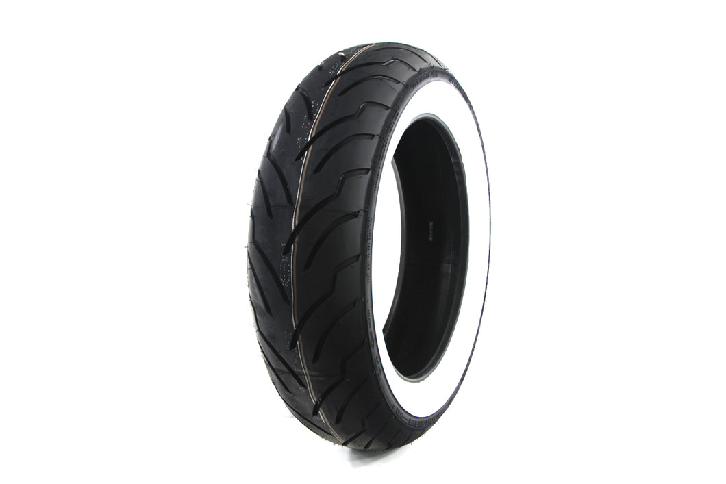 Dunlop American Elite 180/65B x 16 Wide Whitewall 0 /  Rear 2009 / UP FLHRC