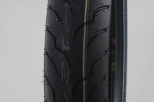 Load image into Gallery viewer, Dunlop American Elite 130/80B 17 Narrow Whitewall 0 /  Front 2009 / UP FLHR 2009 / UP FLHTCU 2009 / UP FLHTK 2009 / UP FLHTKSE 2009 / UP FLHX 2009 / 2013 FLHT 2009 / 2013 FLHTC 2009 / 2013 FLHTCUSE 2009 / 2013 FLTR 2009 / 2013 FLTRU