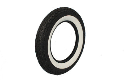 Replica Tire 5.00 X 16 Wide Whitewall 0 /  Front or Rear
