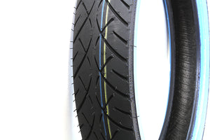 Metzeler ME888 Marathon 100/90 x 19 Front Wide Whitewall 0 /  Front