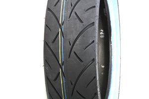 Metzeler ME888 Marathon 140/90 x 16 Rear Wide Whitewall 0 /  Rear