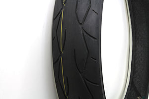 Vee Rubber 120/70H X 21 Whitewall Tire 0 /  Front