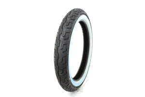 Dunlop D401 100/90H X 19 Front Wide Whitewall Tire 0 /  Front 2004 / UP XL Except XL1200XS,XL1200NS,XL,Custom XL,XL1200CX,XL1200T2006 / 2017 FXD Except FLD, FXDF, FXDFSE, FXDSE, and 2010-2017 FXDWG