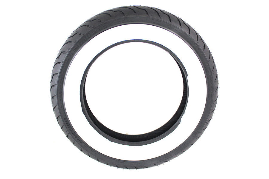 Dunlop American Elite MU85B16 Wide Whitewall Tire 2003 / 2003 FLSTS 2003 / 2017 FLSTC 2005 / 2017 FLSTN 2011 / 2013 FXS 2004 / 2008 FLHR Except 2007-2008 FLHRSE2004 / 2008 FLHRC 2004 / 2008 FLHT 2004 / 2008 FLHTCU 2004 / 2008 FLHX 2004 / 2008 FLTR