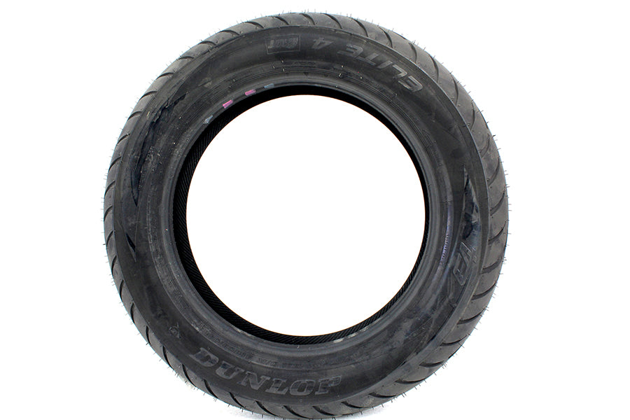 Dunlop Elite 4 150/80B16 Blackwall Tire 2004 / UP XL Except XR1200,XR1200X,XL1200CX,XL1200V,XL1200T,11-UP XL883L2002 / 2005 FXD 2003 / 2017 FLSTC 2005 / 2005 FLSTFSE 2005 / 2007 FLSTSC 2003 / 2006 FLSTF 2003 / 2005 FLST Except FLSTS and FXSTD models