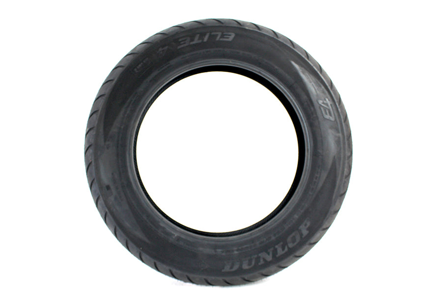 Dunlop Elite 4 130/90B16 Blackwall Tire 1981 / 2003 XL Except XL1200 Sport1982 / 2000 FXR 1982 / 1992 FXRT 1984 / 1990 FXST 1984 / 1994 FXSTC 1984 / 1994 FXSTS 1991 / 2001 FXD Except 2000-2001 FXDX