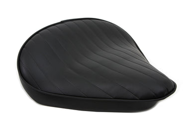 Black Tuck and Roll Solo Seat Large 0 /  Custom application