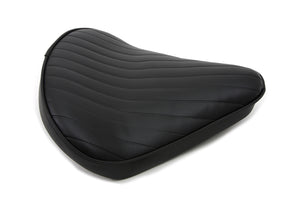 Black Tuck and Roll Solo Seat Large 0 /  Custom application