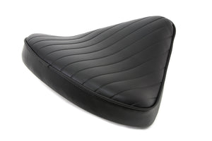 Black Tuck and Roll Solo Seat Large 0 /  Custom application