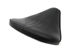 Black Solo Seat with Flame Stitch Large 0 /  Custom application