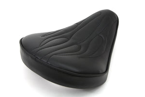 Black Solo Seat with Flame Stitch 0 /  Custom application