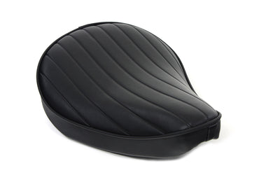 Black Tuck and Roll Solo Seat Small 0 /  Custom application