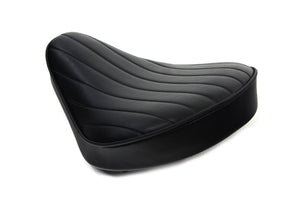 Black Tuck and Roll Solo Seat Small 0 /  Custom application