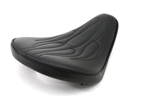 Black Solo Seat with Flame Stitch Small 0 /  Custom application