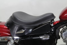 Load image into Gallery viewer, Black Leather Metro Police Solo Seat 0 /  Custom application