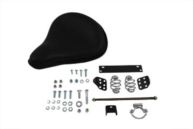 Black Leather Solo Seat With Mount Kit 1965 / 1984 FL 1971 / 1984 FXE