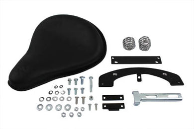 Black Leather Solo Seat Kit 1979 / 1981 XL