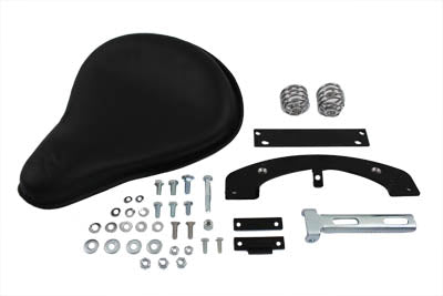 Black Leather Solo Seat Kit 1979 / 1981 XL