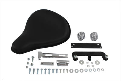 Black Leather Solo Seat Kit 1982 / 2003 XL