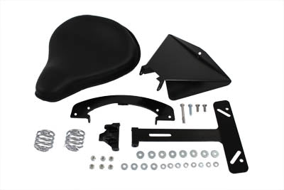 Black Leather Solo Seat Kit 2004 / 2006 XL