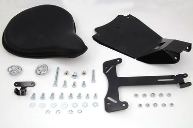 Black Leather Solo Seat and Mount Kit 1991 / 2005 FXDWG