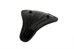 Black Leather Velo Racer Solo Seat 0 /  Custom application