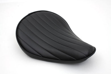 Black Tuck and Roll Solo Seat Small 0 /  Custom application