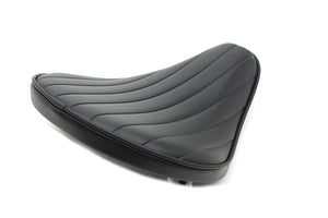 Black Tuck and Roll Solo Seat Small 0 /  Custom application