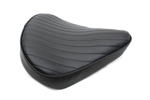 Black Tuck and Roll Solo Seat Large 0 /  Custom application