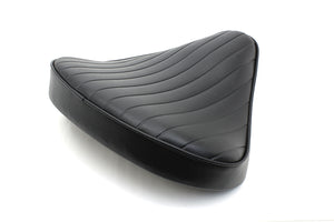 Black Tuck and Roll Solo Seat Large 0 /  Custom application