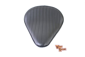 Black Tuck and Roll Solo Seat Large 0 /  Custom application