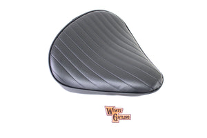 Black Tuck and Roll Solo Seat Large 0 /  Custom application