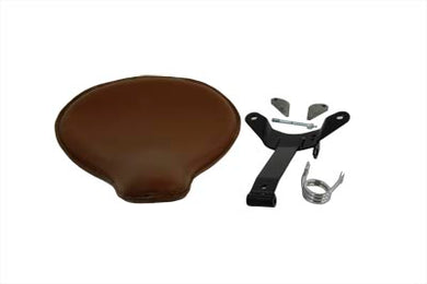 Brown Leather Velo Racer Solo Seat Kit 0 /  Custom application