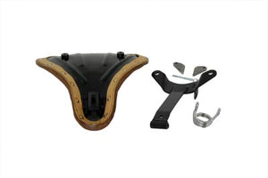 Brown Leather Velo Racer Solo Seat Kit 0 /  Custom application