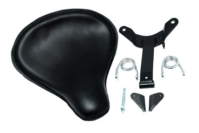 Black Leather Velo Racer Solo Seat Kit 0 /  Custom application