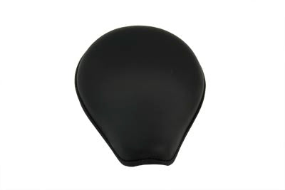 Velocipede Black Leather Solo Seat 0 /  Custom application