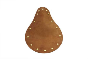 Bare Bones Brown Leather Solo Seat 0 /  Custom application