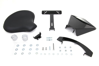 Black Leather Solo Seat With Mount Kit 2004 / 2006 XL