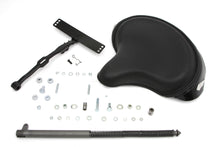 Load image into Gallery viewer, Black Leather Deluxe Solo Seat Kit 1936 / 1952 W 1936 / 1973 G