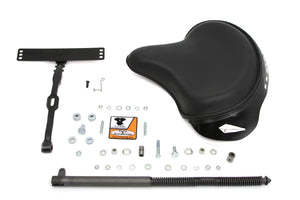 Black Leather Deluxe Solo Seat Kit 1936 / 1952 W 1936 / 1973 G