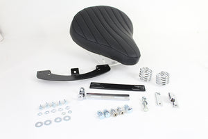 Black Leather Solo Seat Kit 1979 / 1981 XL