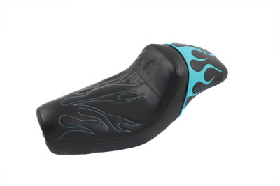 Gunfighter Seat Aqua Flame Style 2004 / 2006 XL