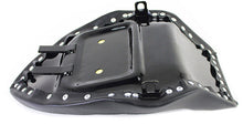Load image into Gallery viewer, Black Vinyl Tuck and Roll Frame Mount Solo Seat 1958 / 1984 FL 1971 / 1984 FX