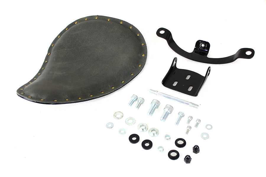 Solid Mount Bates Spring Saddle Solo Seat Kit 2010 / UP XL