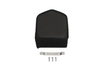 Smooth Black Pointed Sissy Bar Pad 0 /  All models with 16 tall sissy bar