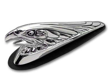 Eagle Front Fender Tip Ornament Chrome 0 /  Custom application for front fenders