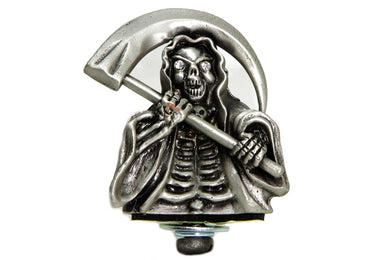 Grim Reaper Front Fender Top Ornament Silver 0 /  Custom application for front fenders.